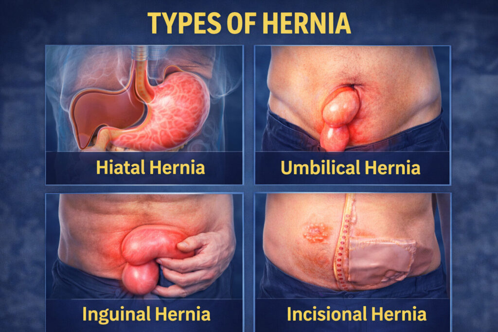 types of hernia
