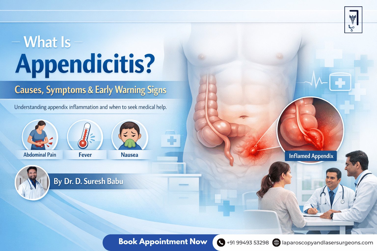 What Is Appendicitis? Causes, Symptoms & Early Warning Signs ...