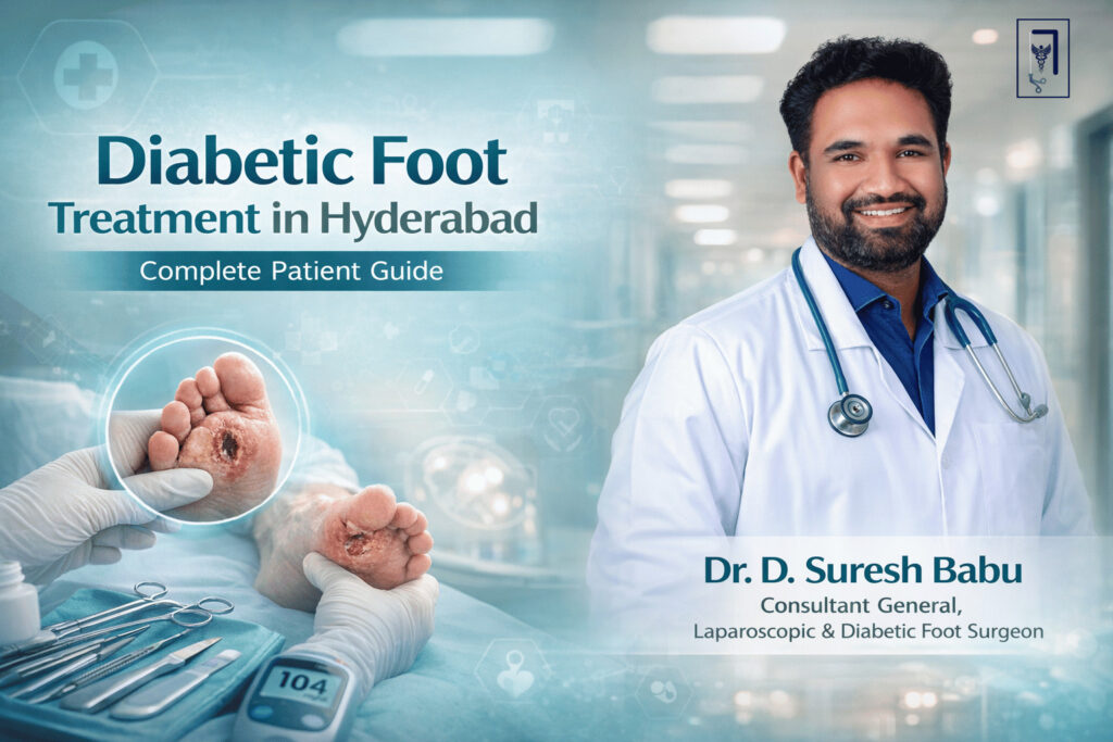 Diabetic Foot Treatment in Hyderabad – Complete Patient Guide Diabetic foot treatment in hyderabad image